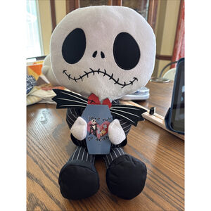 Disney Nightmare Before Christmas Jack Skellington 17 inch Plush Toy